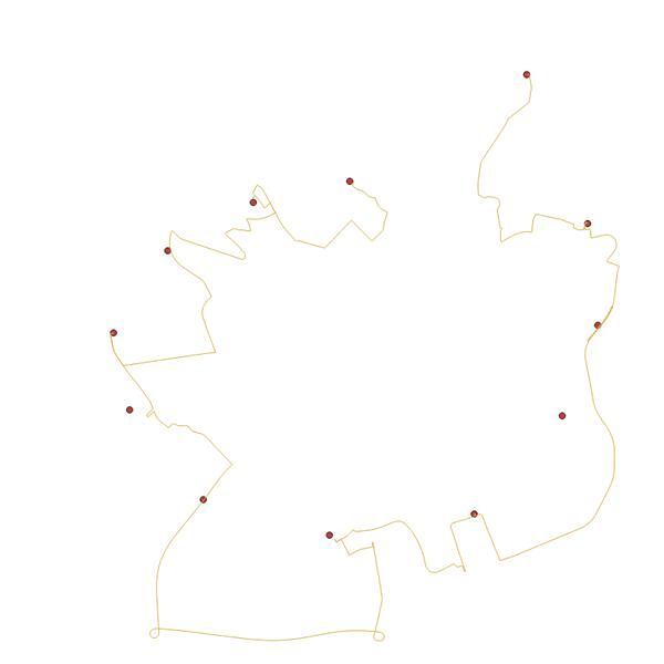 Traveling Salesman Problem: fix end point