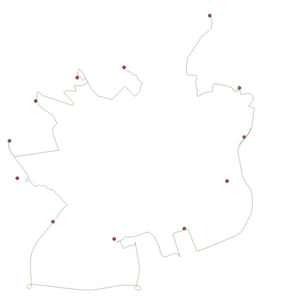 Traveling Salesman Problem: fix start point